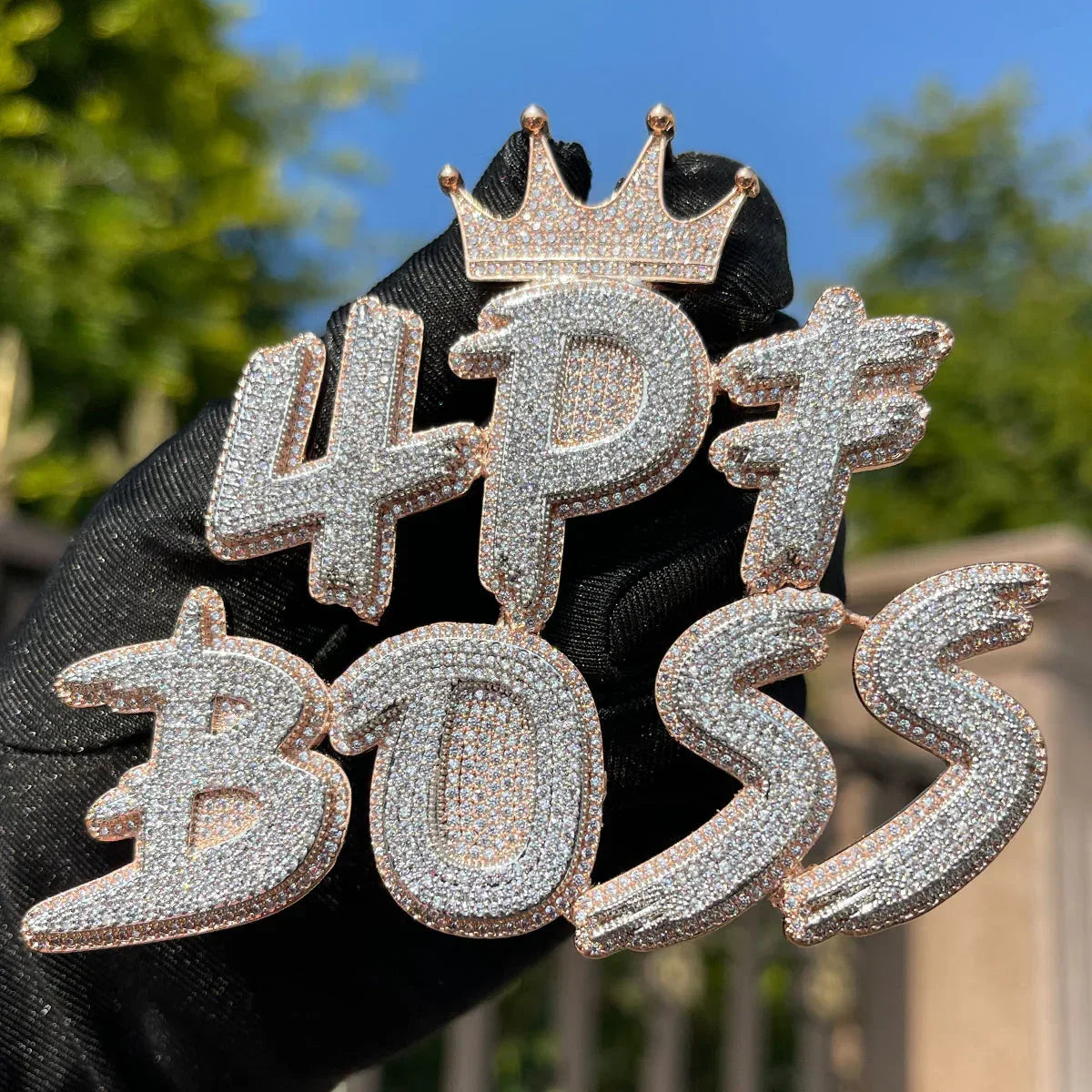 King Style Customize Anything Iced Out Personalized Custom Name Necklace Pendant - Luxury Custom Jewelry - CaratixJewelry